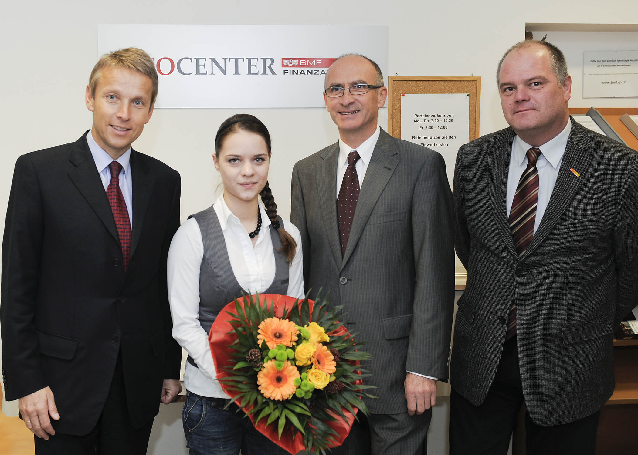 Zu Besuch bei den Finanzämtern Hartberg, Weiz und Graz (C) HBF