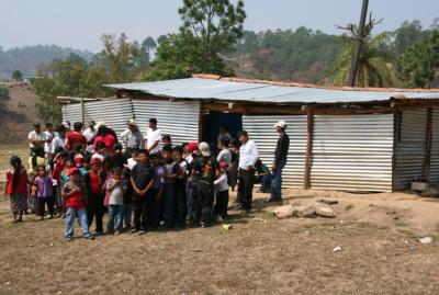 Projekt in Guatemala: Die alte Schule von Flores Blancas (C) Diözese Linz 