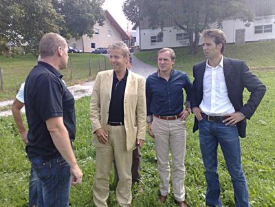 Gemeinsam mit den Sportfunktionären und ÖVP-Klubobmann Stefan Tauschitz besuchten wir das Langlaufzentrum Rosenbach in St. Jakob im Rosental (C) StS Sport