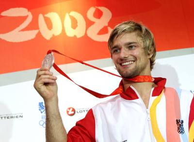 Ludwig Paischer holt die erste Medaille für Österreich bei den Olympischen Spielen in Peking (C) GEPA pictures / Philipp Schalber