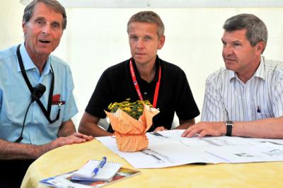 Meeting Direktor Konrad Lerch und Sportlandesrat Mag. Siegmund Stemer beim Hypo Meeting Götzis 2008 (C) GEPA pictures / Oliver Lerch