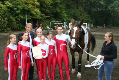 Zu Besuch bei Voltigiergruppe Wildegg in Niederösterreich (C) StS Sport