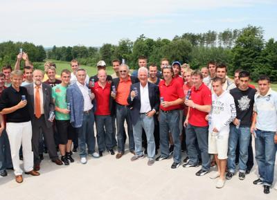 Ausflug mit dem erfolgreichen U20-Team (C) GEPA pictures/Markus Oberlaender