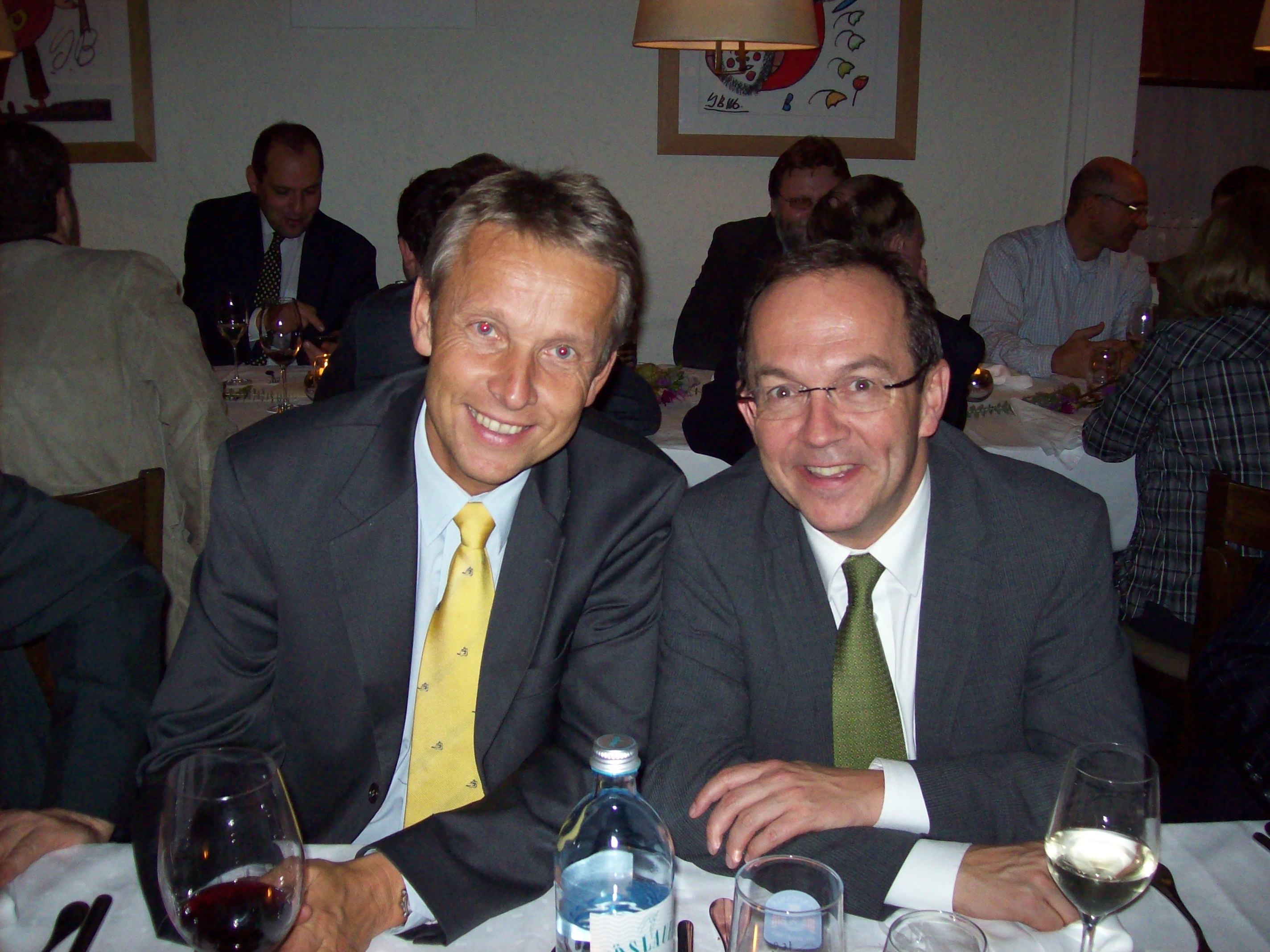 Mit Klubobmann-Stellvertreter Peter Haubner (C) ÖVP Klub