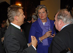 Mit Ursula Passnik und Fritz Neugebauer (C) Alfons Kowatsch