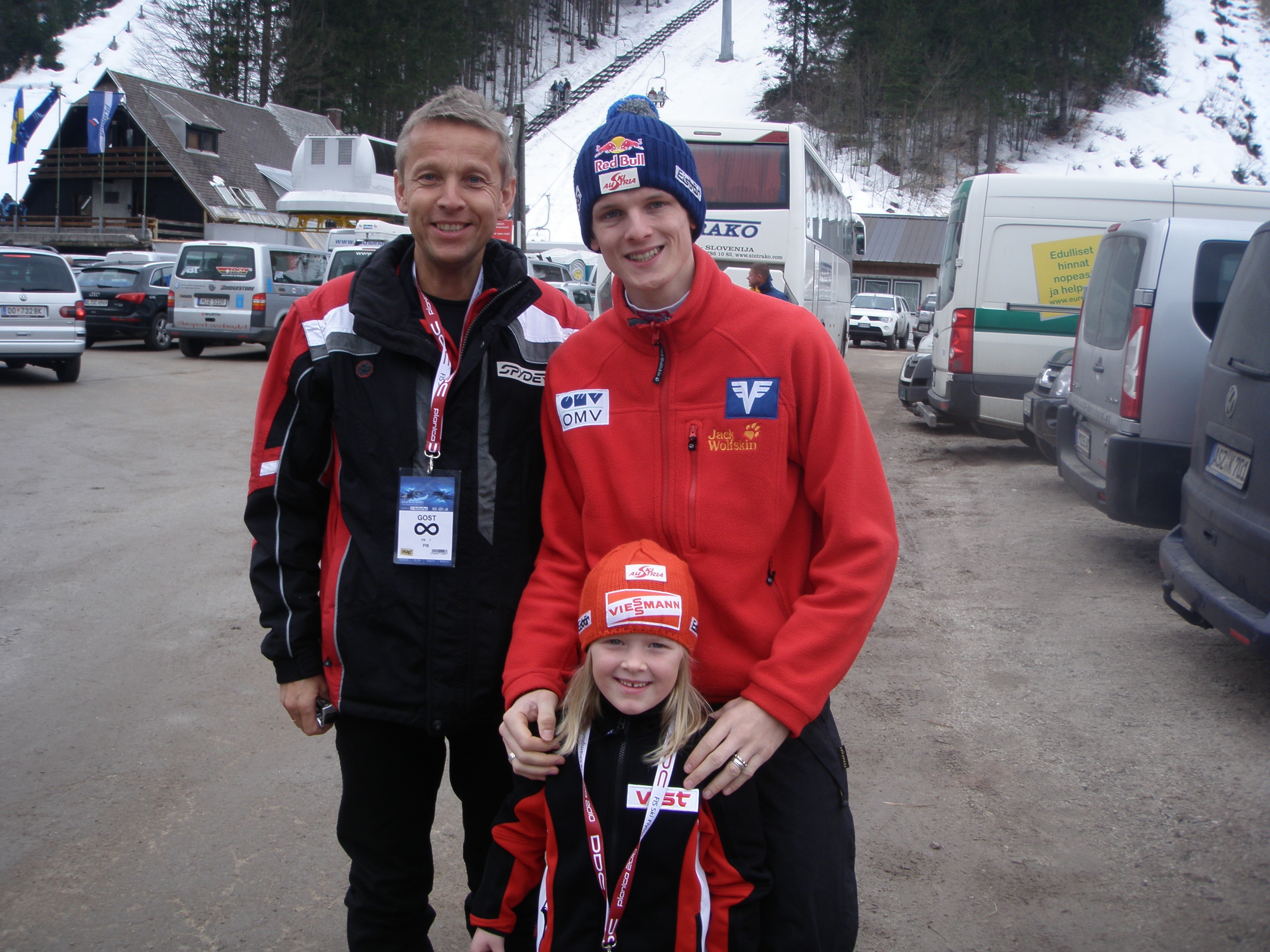 Mit Thomas Morgenstern in Planica (C) Dieter Mörtl