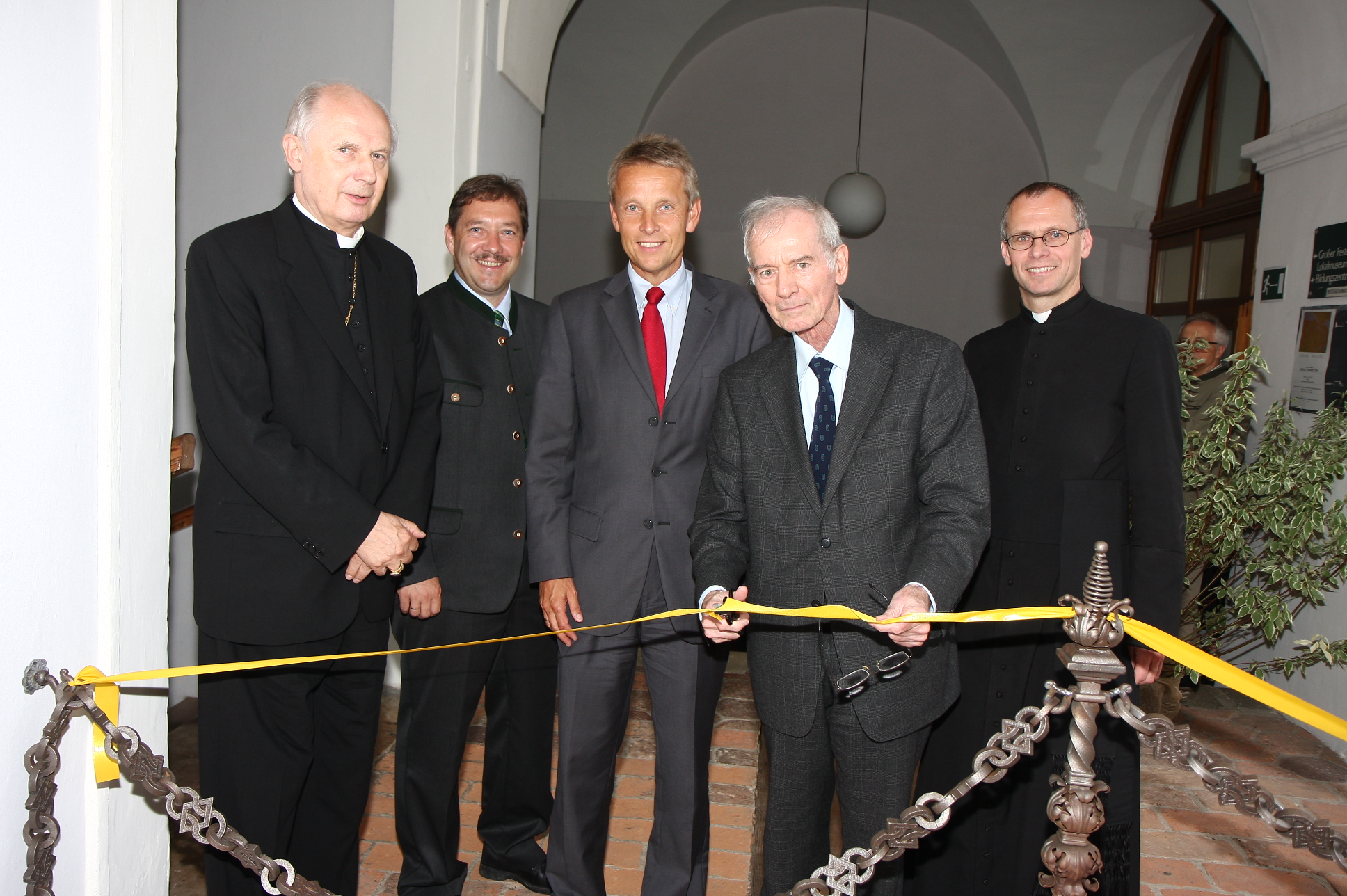 Bei der Eröffnung von "echopysics", dem ersten Europäischen Zentrum für Physikgeschichte (C) Büro StS