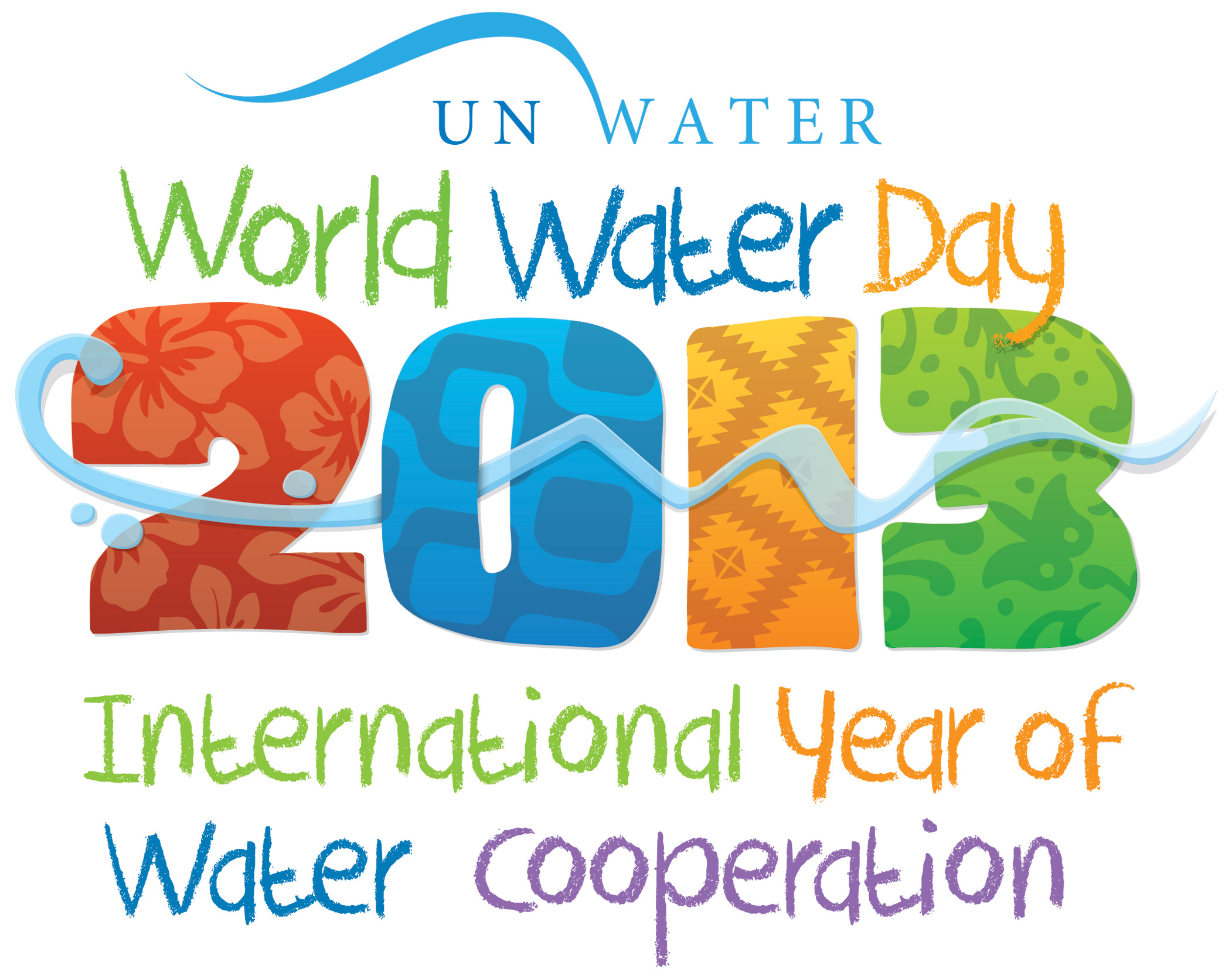 (c) Official UNO logo for the World Water Day 2013