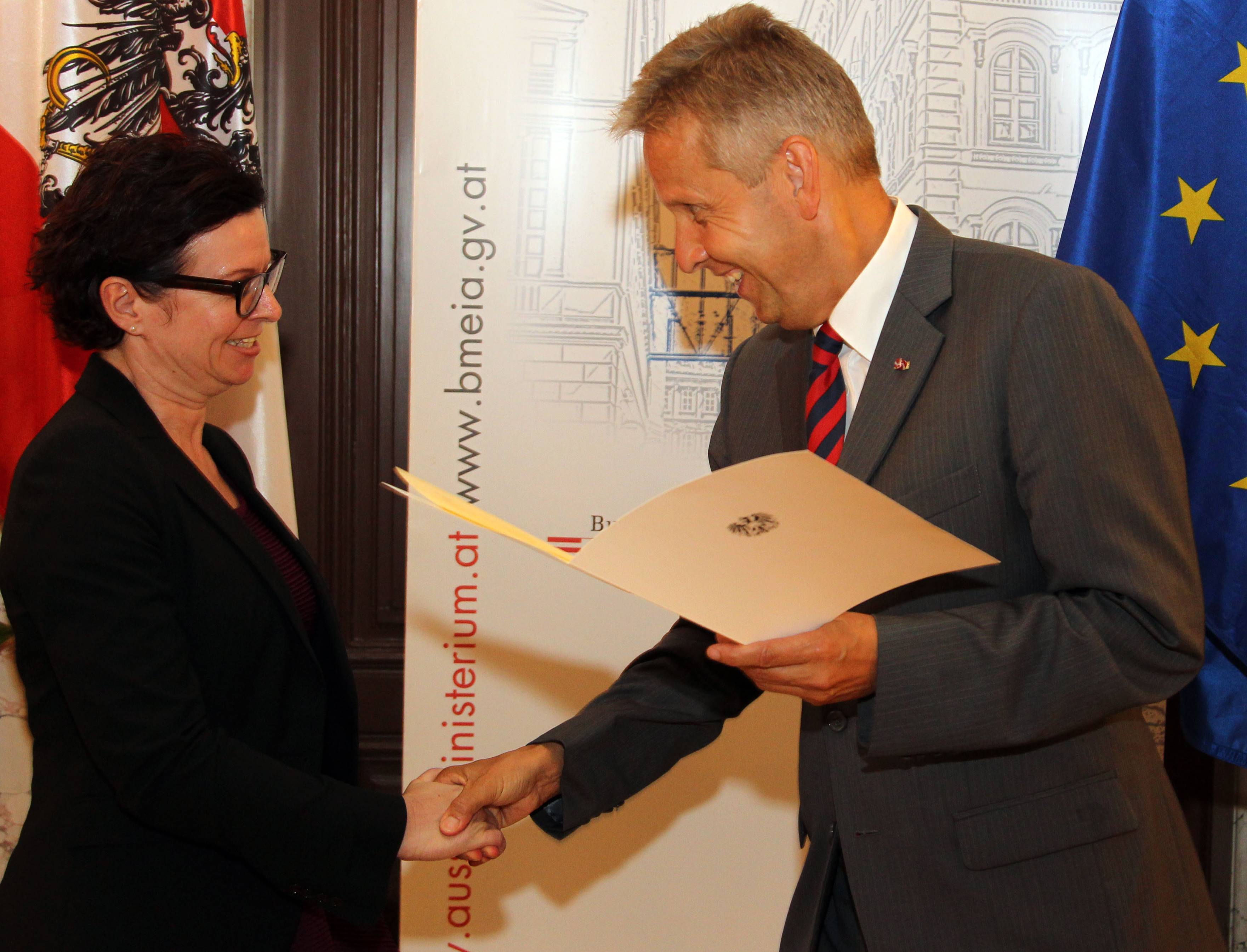 (c) STST Lopatka verleiht den PaN Preis 2013 an die Österreichisch-Italienische Gesellschaft